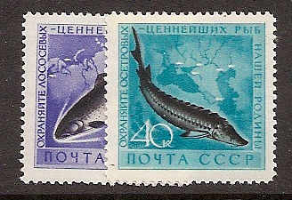 Soviet Russia - 1957-1961 YEAR 1959 Scott 2222-3 Michel 2244-5 