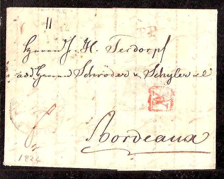 Russia Postal History - Stampless Covers ST.PETERSBURG Scott 4001826 