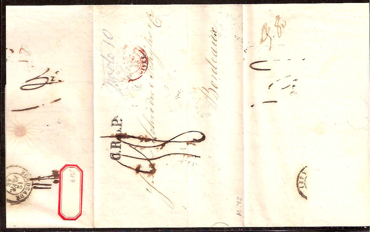 Russia Postal History - Stampless Covers MOSCOW Scott 2001845 