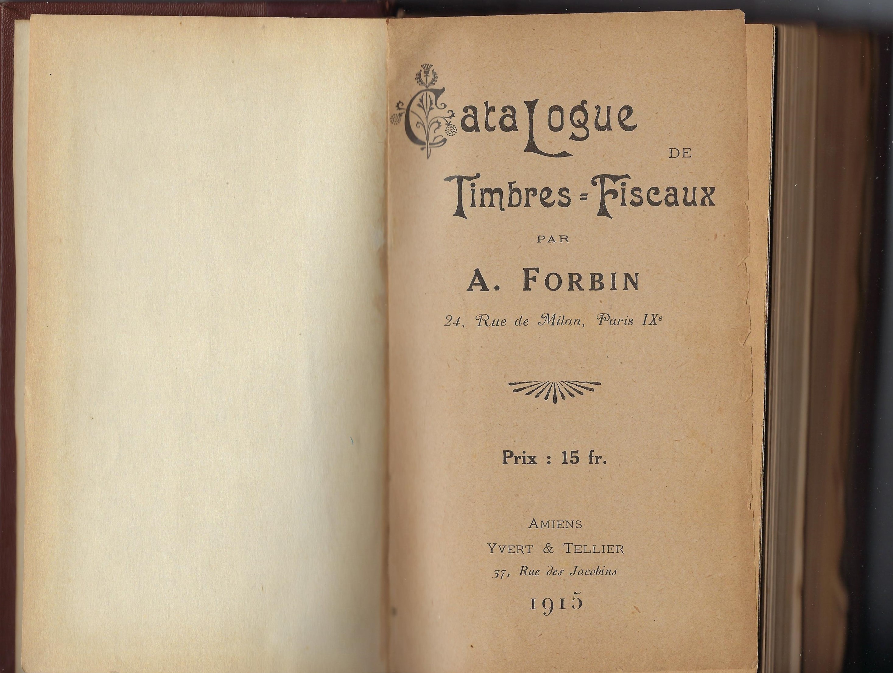 Philatelic Literature Scott 1915 