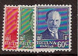 Baltic States LITHUANIA Scott 283-5 Michel 391-3 