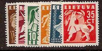 Baltic States LITHUANIA Scott 317-22 Michel 437-42 