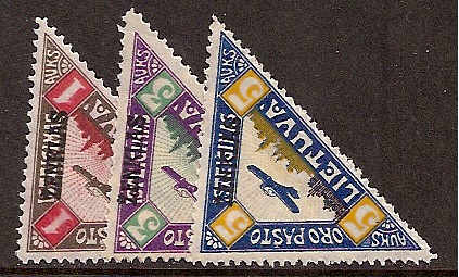 Baltic States LITHUANIA Scott C15-7 Michel 118-20 