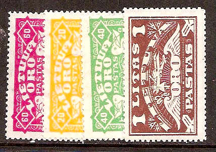 Baltic States LITHUANIA Scott C32-5 Michel 220-3 