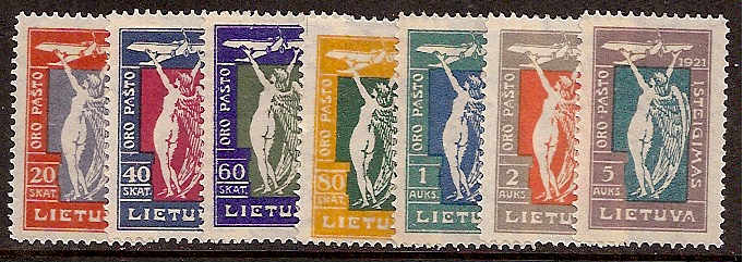 Baltic States LITHUANIA Scott C8-14 Michel 109-15 